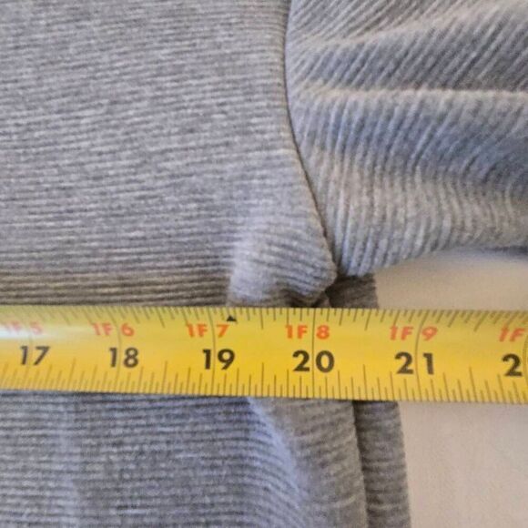 Banana Republic Womens Funnel Turtle Neck Textured Pullover Sweater Gray Small - Picture 6 of 9